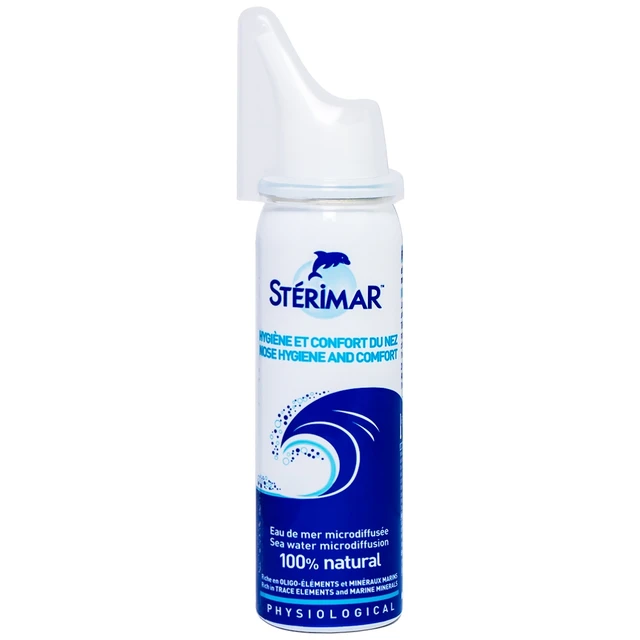 Xịt mũi Sterimar Hygiene and Comfort hỗ trợ giảm viêm mũi, nghẹt mũi cho trẻ từ 3 tuổi