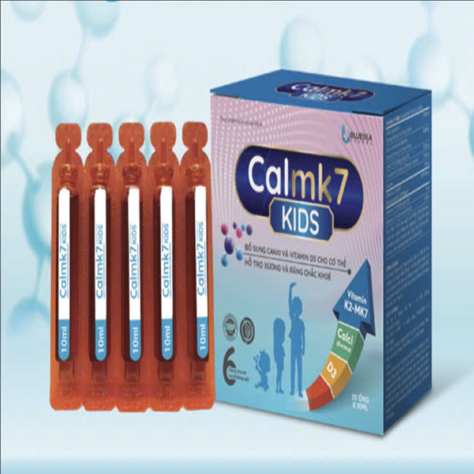 Calmk7 Kids hỗ trợ xương răng cho trẻ