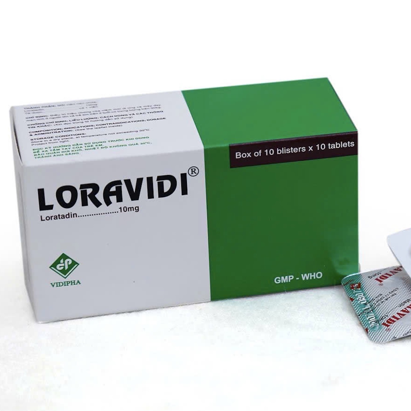 Loravidi điều trị viêm mũi dị ứng và mày đay mạn tính