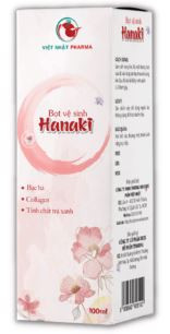 Bọt vệ sinh HANAKI dành cho nữ, làm sạch dịu nhẹ, duy trì độ ẩm và pH tự nhiên cho da (chai màu hồng)