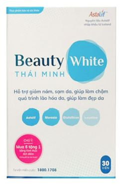 Viên uống trắng da BEAUTY WHITE Thái Minh 30 viên